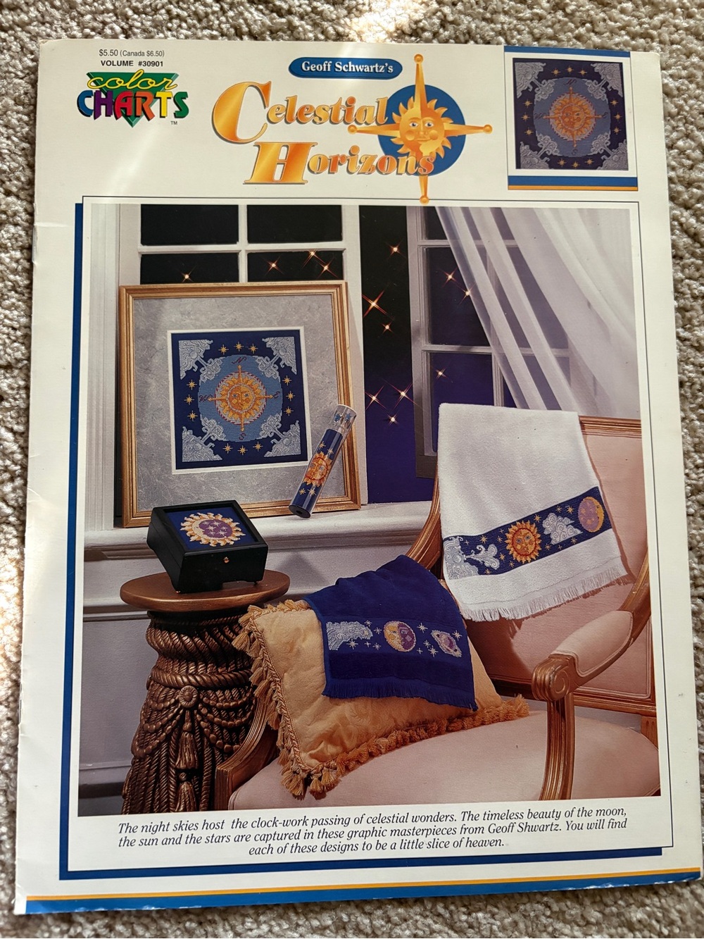 Cross-Stitch Pattern Booklets Collection - Pointers, The Cat, Celestial Horizons - Picture 9 of 11